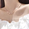 真珠イヤリング 14K 金-091
