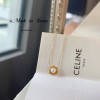 真珠イヤリング 14K 金-097