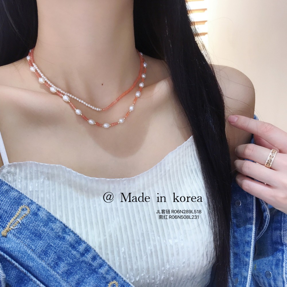 真珠イヤリング 14K 金-101