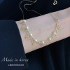真珠イヤリング 14K 金-105